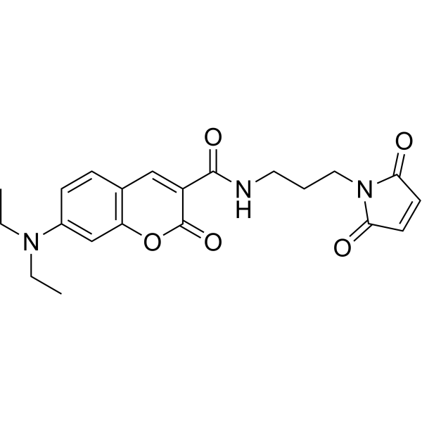 7-Diethylamino-3-N-(4-maleimidopropyl)carbamoylcoumarin 160291-54-3